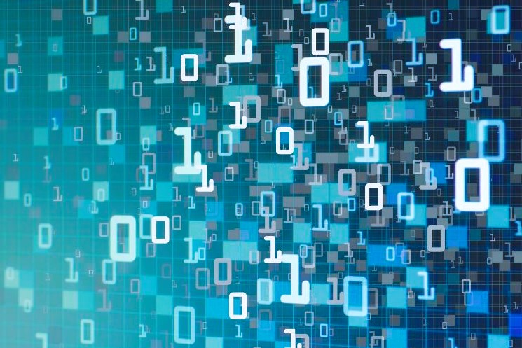 This image shows an abstract field of 0's and 1's. It supports the idea of using technology to support positive financial behavior change.